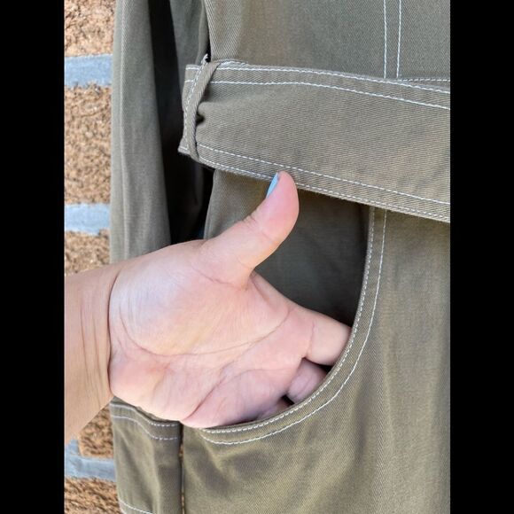 Lioness Jumpsuit  “Williamsburg” Coveralls Belted Medium - Picture 5 of 13